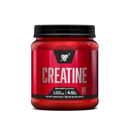 Micronized Creatine Monohydrate Powder Unflavored 5g Per Serving 60 Servings