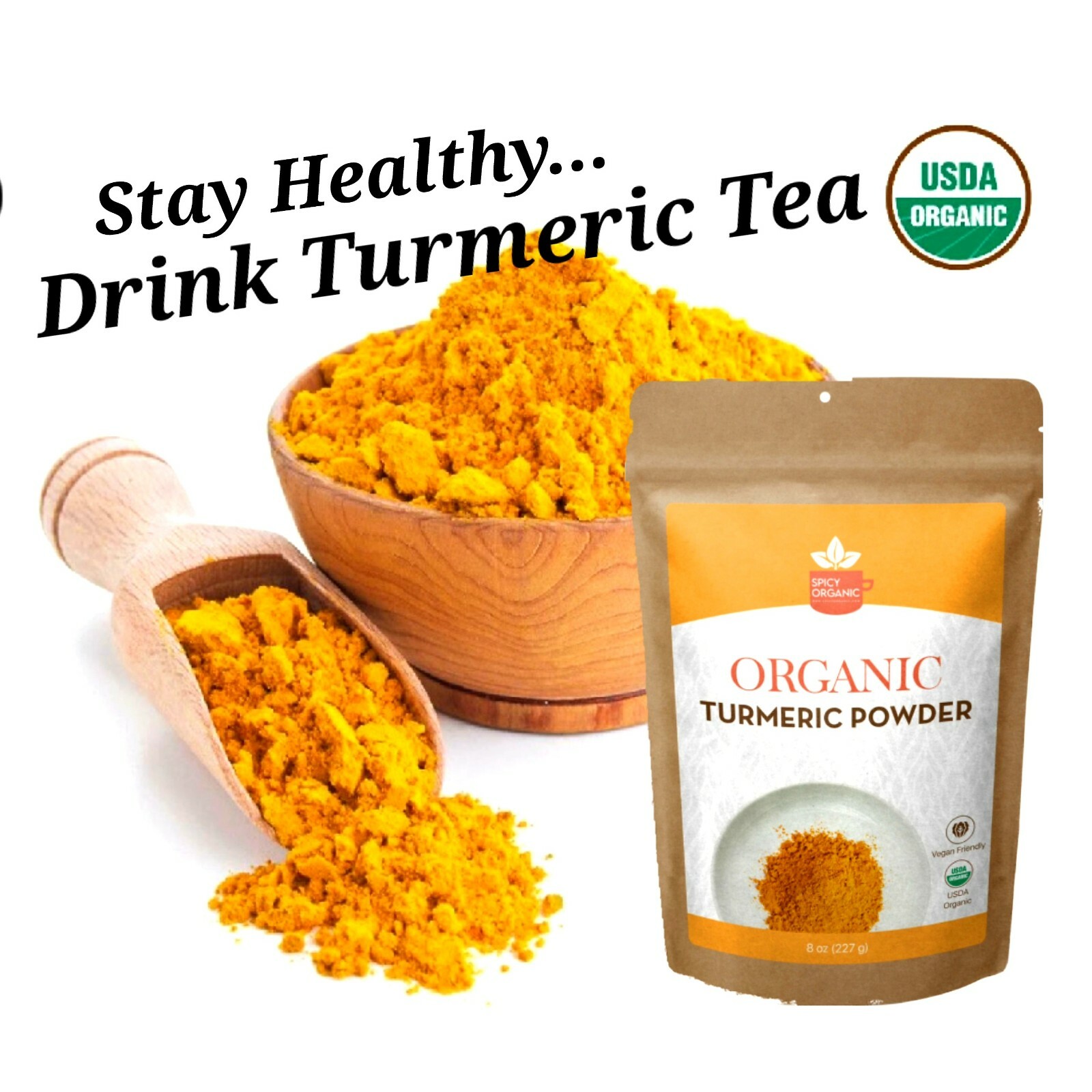 TURMERIC POWDER 1lb ORGANIC, Boost Immunity, Healthy Gift, Joint Support, Weight