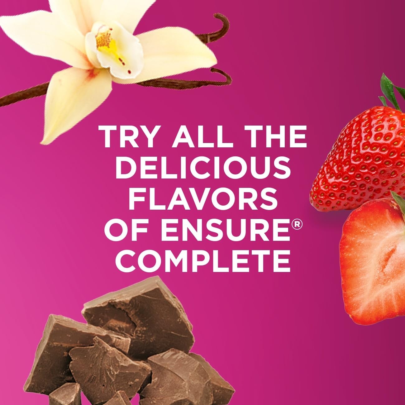 Ensure Complete Strawberry Nutrition Shake Complete Balanced Meal Replacement