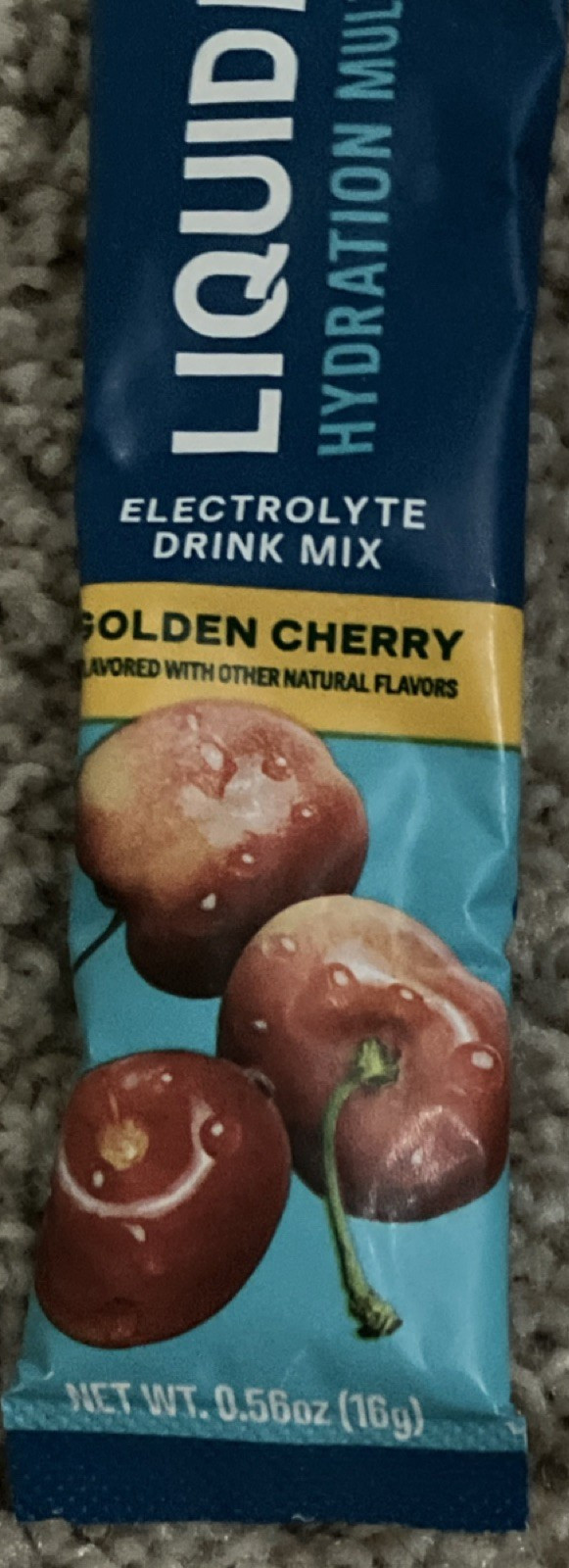 Liquid I.V. Hydration Multiplier Electrolyte Mix Golden Cherry 1 Stick