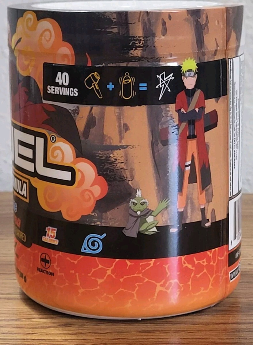 Gamma Labs G Fuel Naruto’s Sage Mode GFuel 40 Servings Grapefruit White Peach