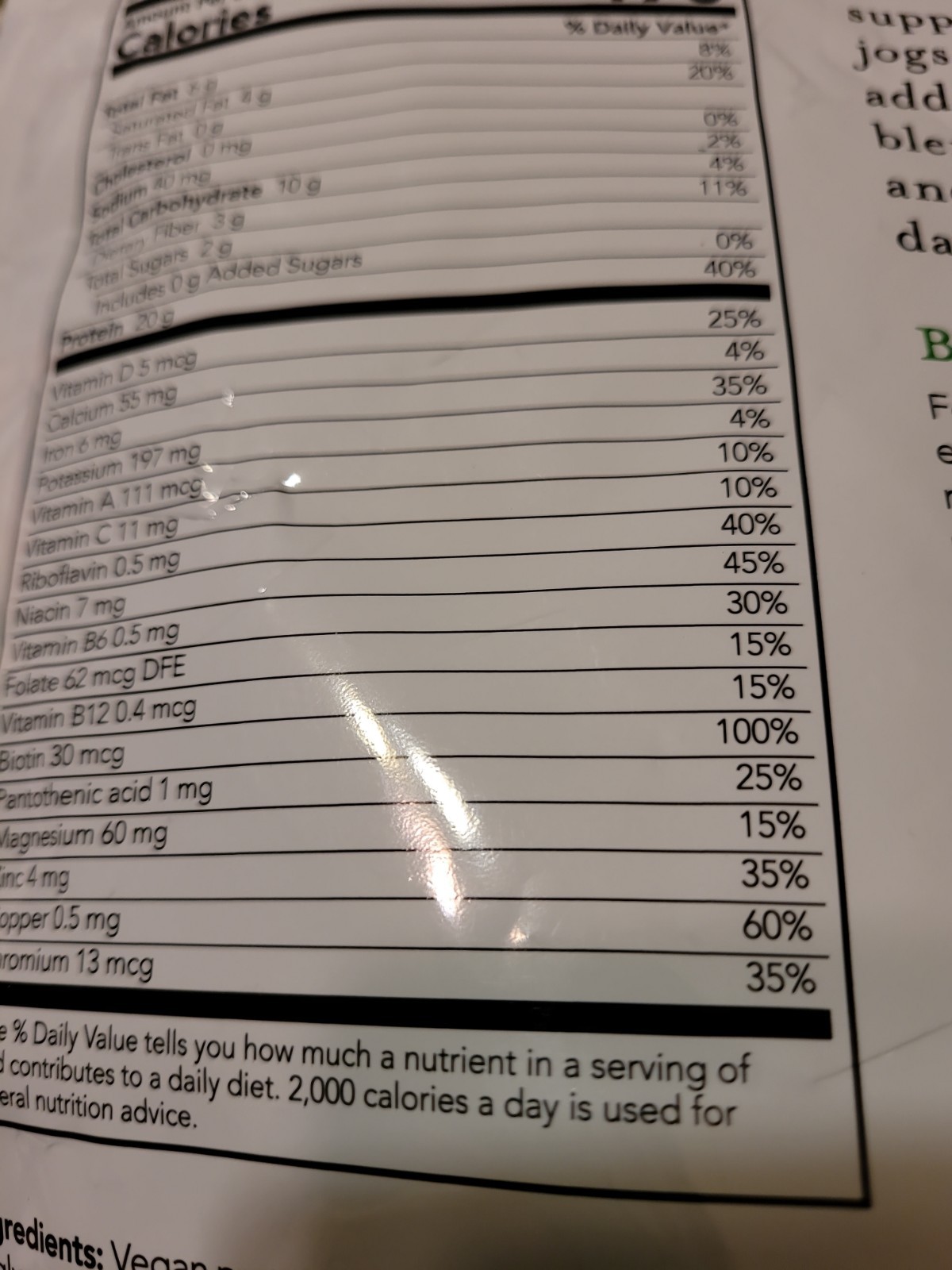 Young Living Essential Oils Power Meal Vegan Meal Replacement