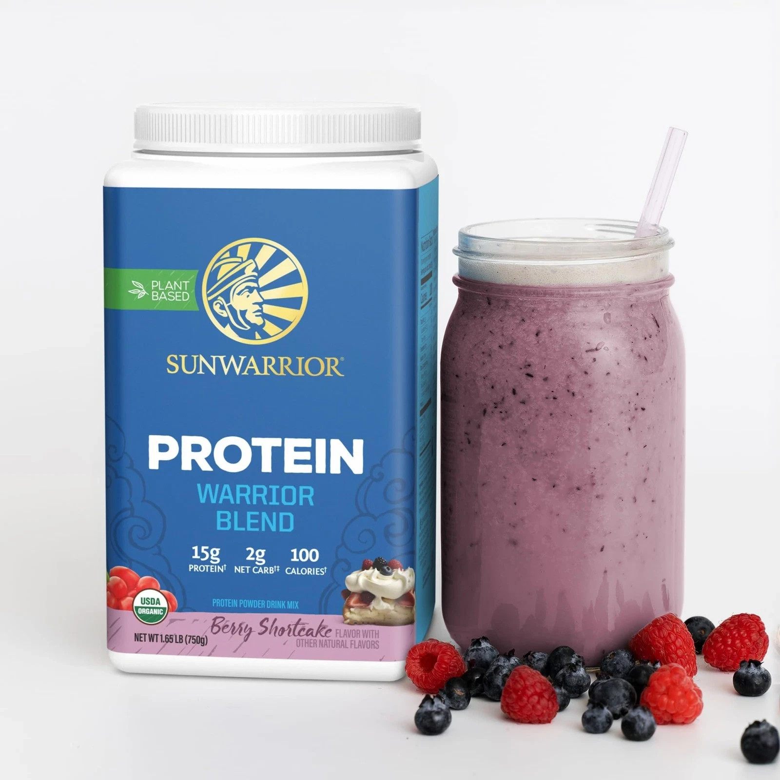 Sunwarrior Vegan Organic Protein Powder Plant-Based | BCAA Amino Acids Hemp S…