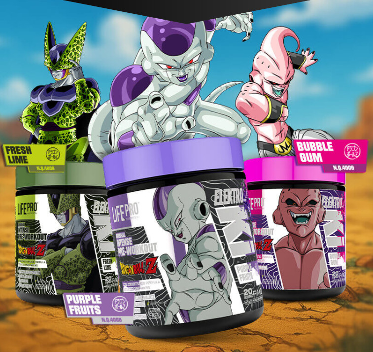 LIFE PRO ELEKTRO KI DRAGON BALL Z LIMITED EDITION 400G – ALL FLAVORS