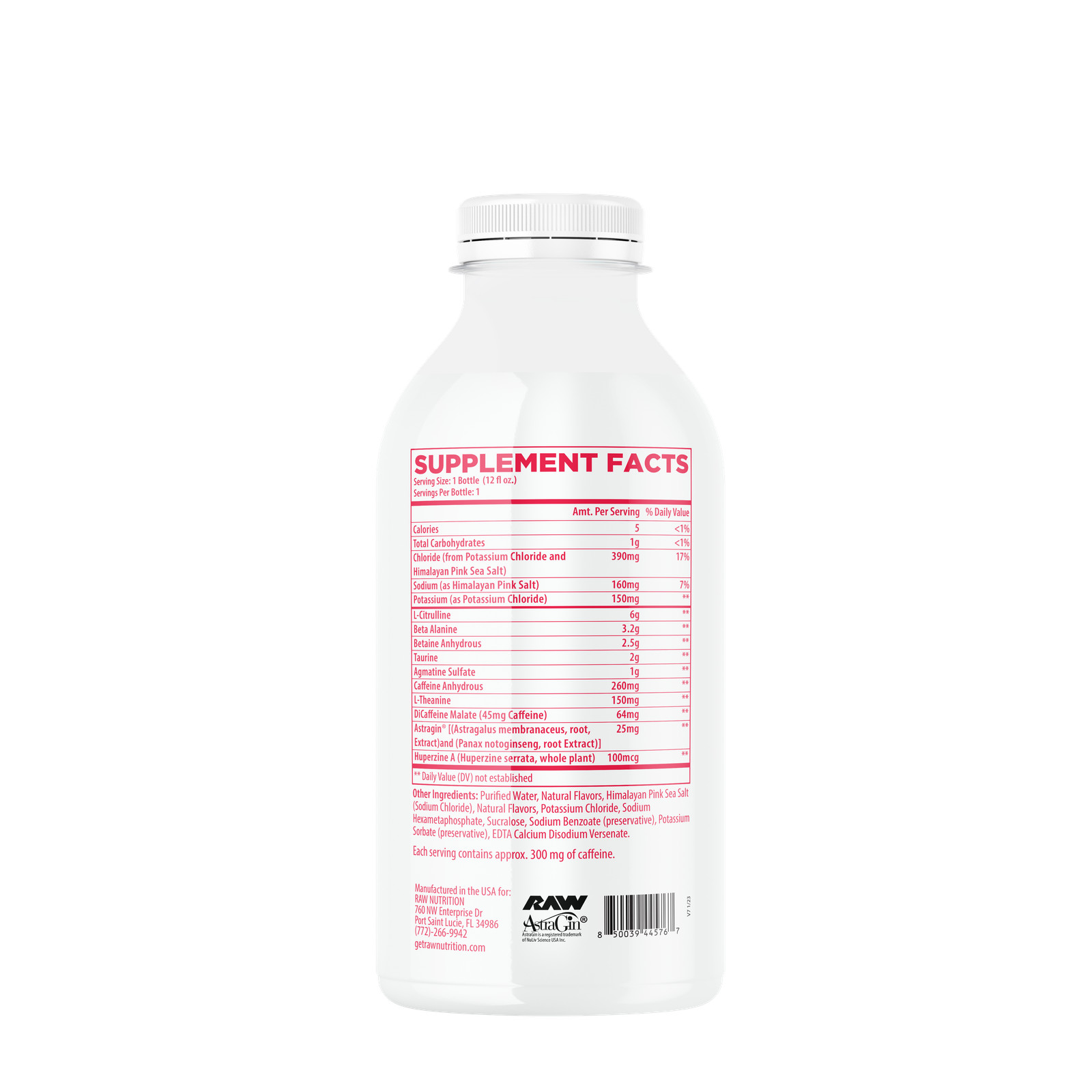 Thavage Preworkout RTD – Strawberry Mango – 12 oz. (12 Bottles)