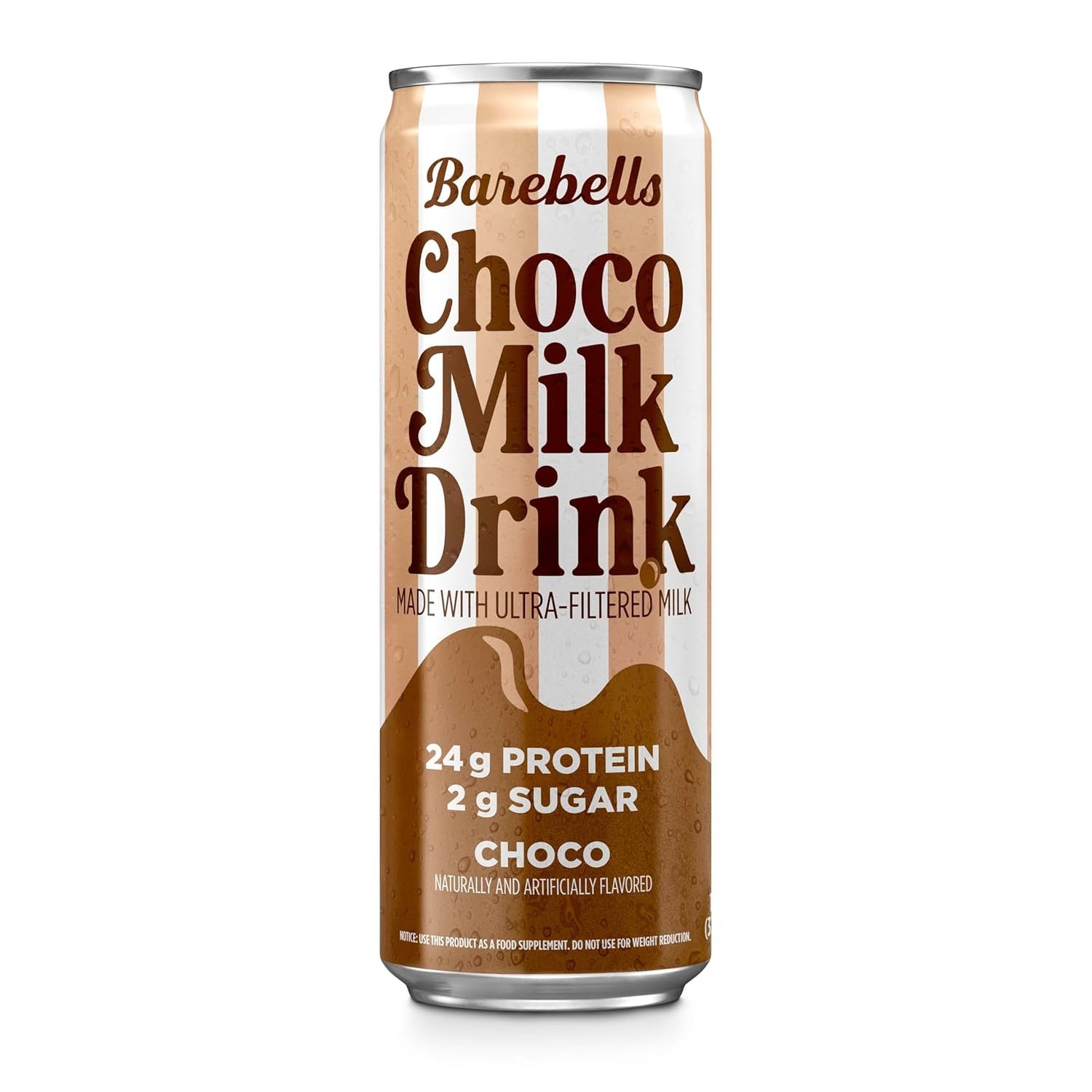 12PK Barebells Protein Milk Drink Chocolate 24g Protein No Added Sugar Filtered