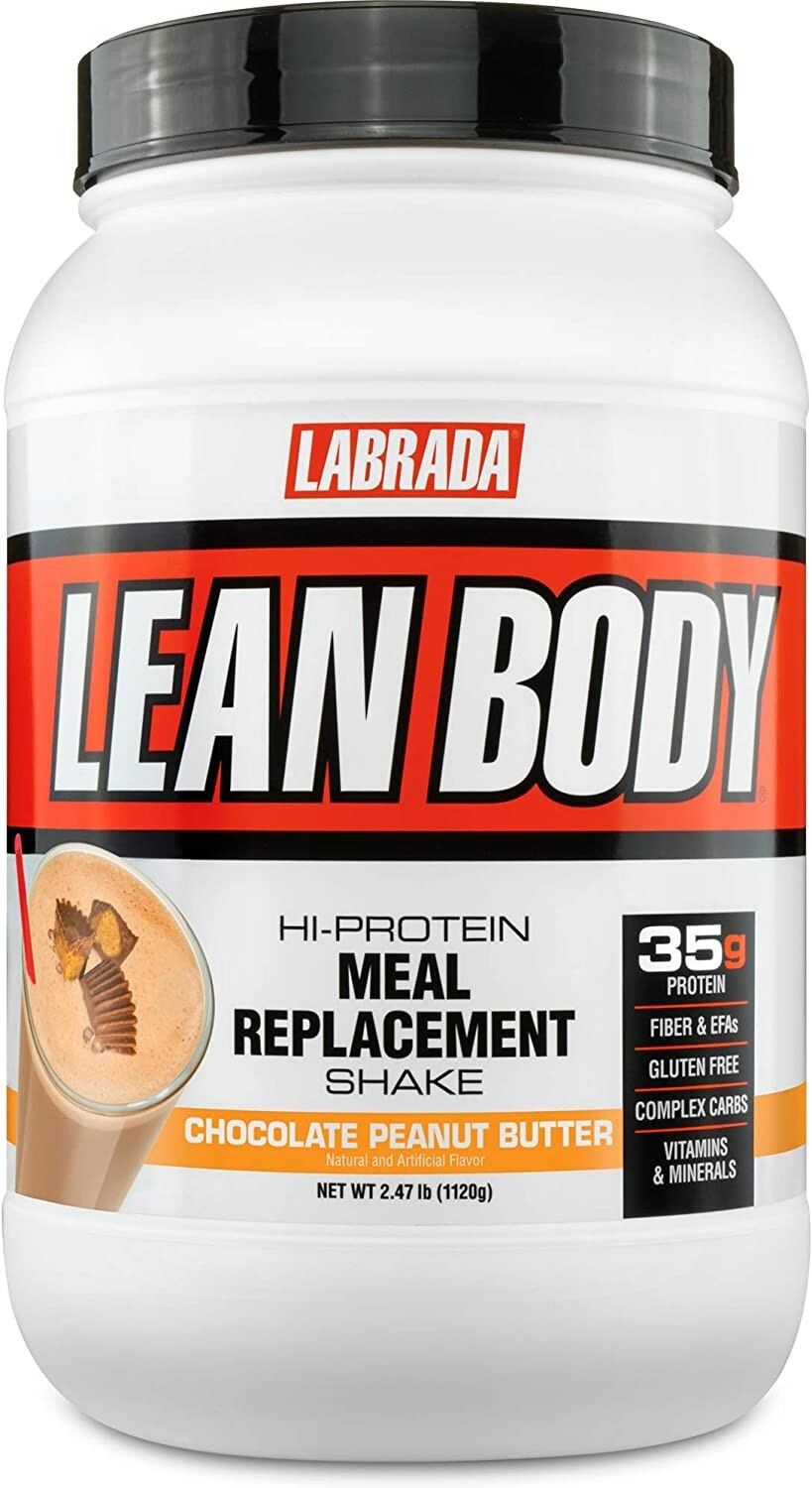Labrada Lean Body Hi Protein Meal Replacement Shake 2.47lb Tubs Pick Flavor New