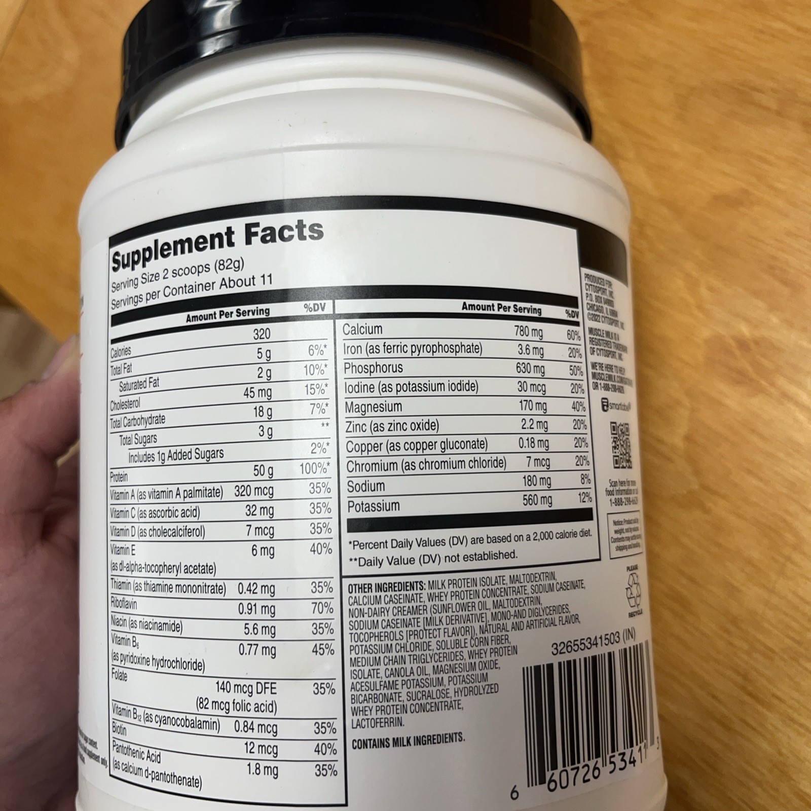 Muscle Milk Pro Series 50 Lean Muscle Mega Protein Powder 2lbs Chocolate New