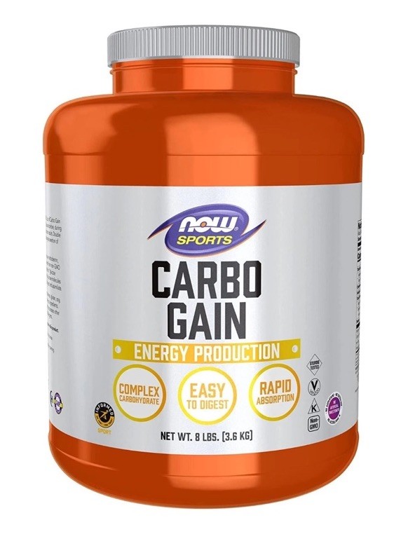 NOW FOODS Carbo Gain Powder 8 lbs.-SEALED