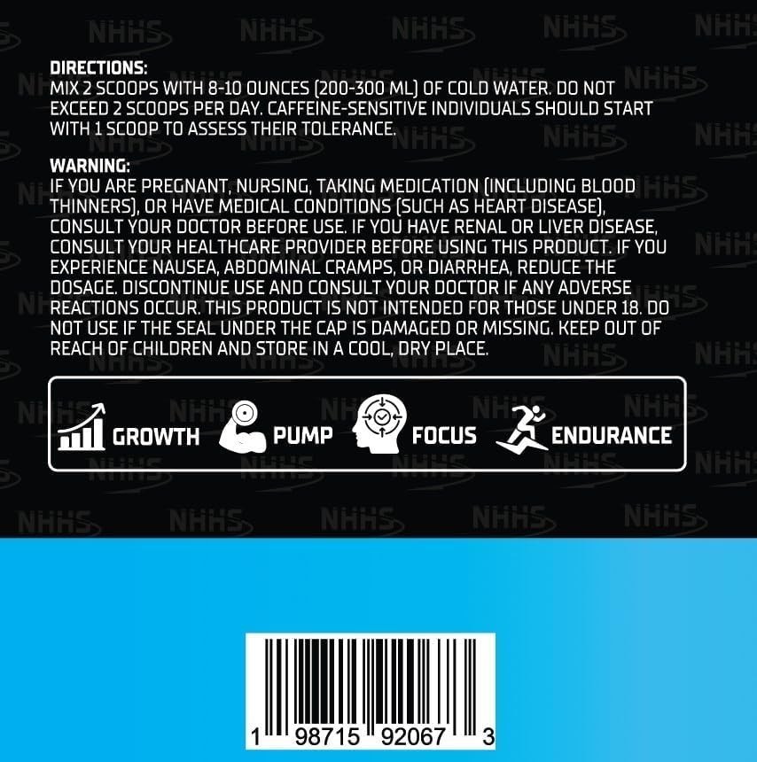 Ultra Boost Lemon Pre-Workout Powder: Clean, Explosive Energy & Performance i…