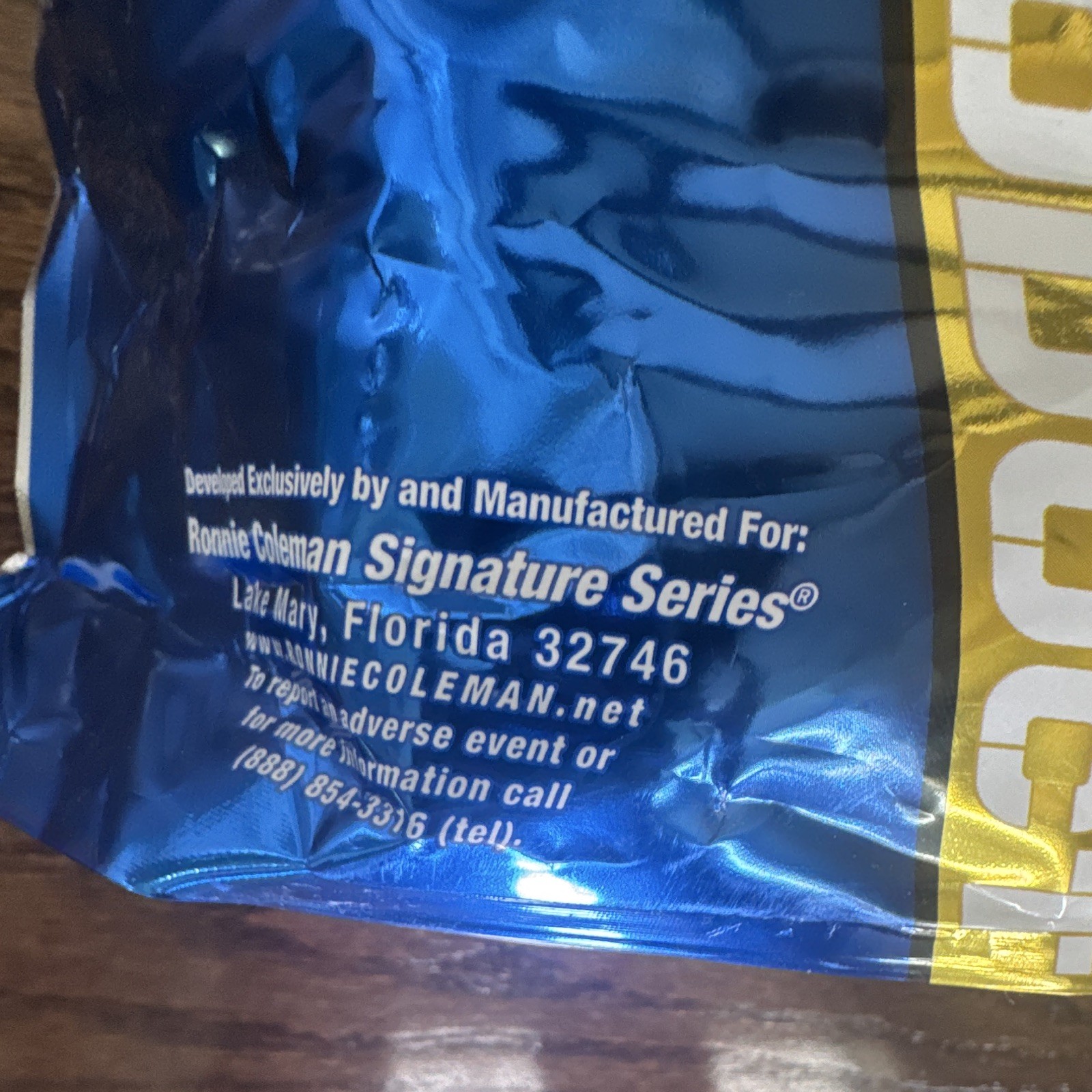 Ronnie Coleman Signature Series King Mass XL Mass Gainer Strawberry 20 lb 08/26