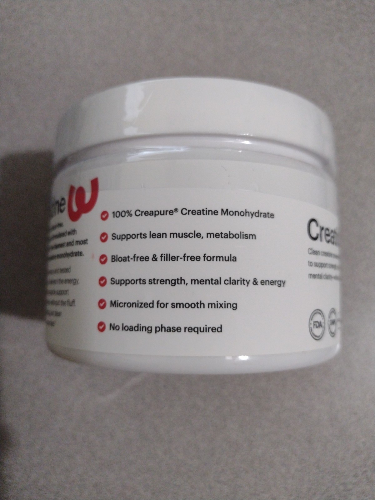 Wellthy Creatine Monohydrate Powder Dietary Supplement 150g (Exp 07/2027)