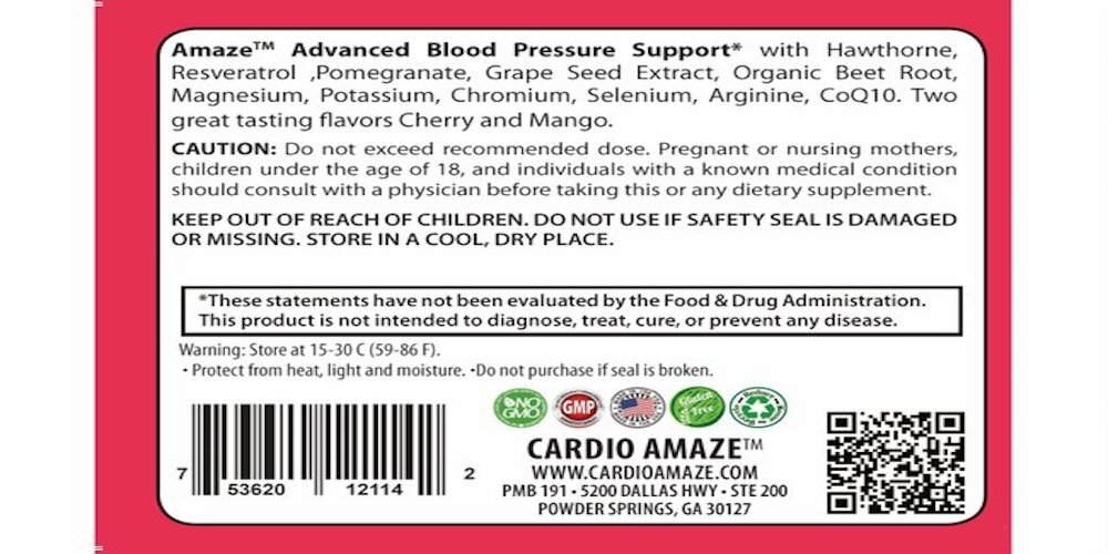 Advanced Blood Pressure Powder Cherry