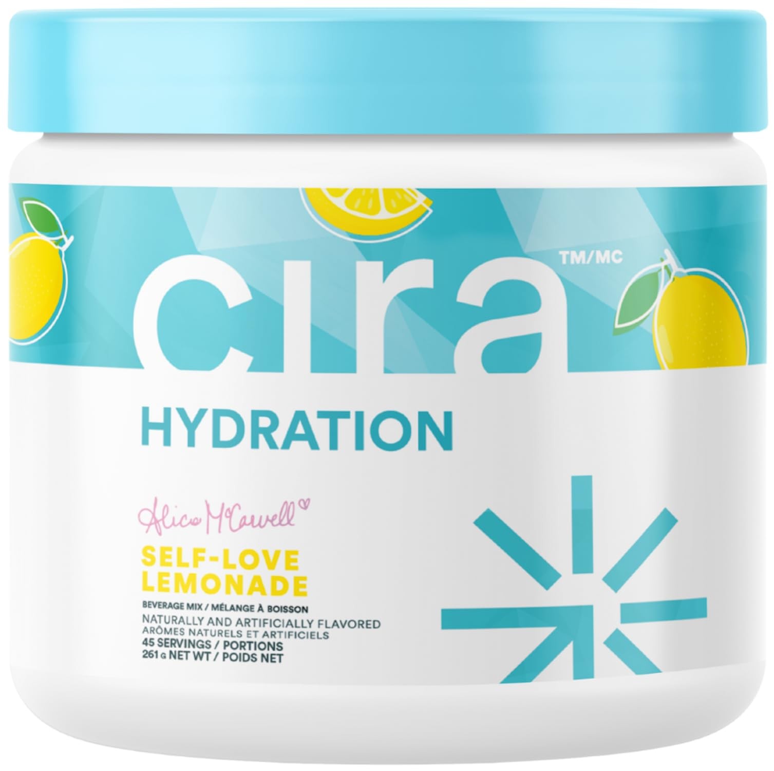 Cira Hydration Electrolyte Drink Mix Powder Alicia McCarvell Himalayan Salt