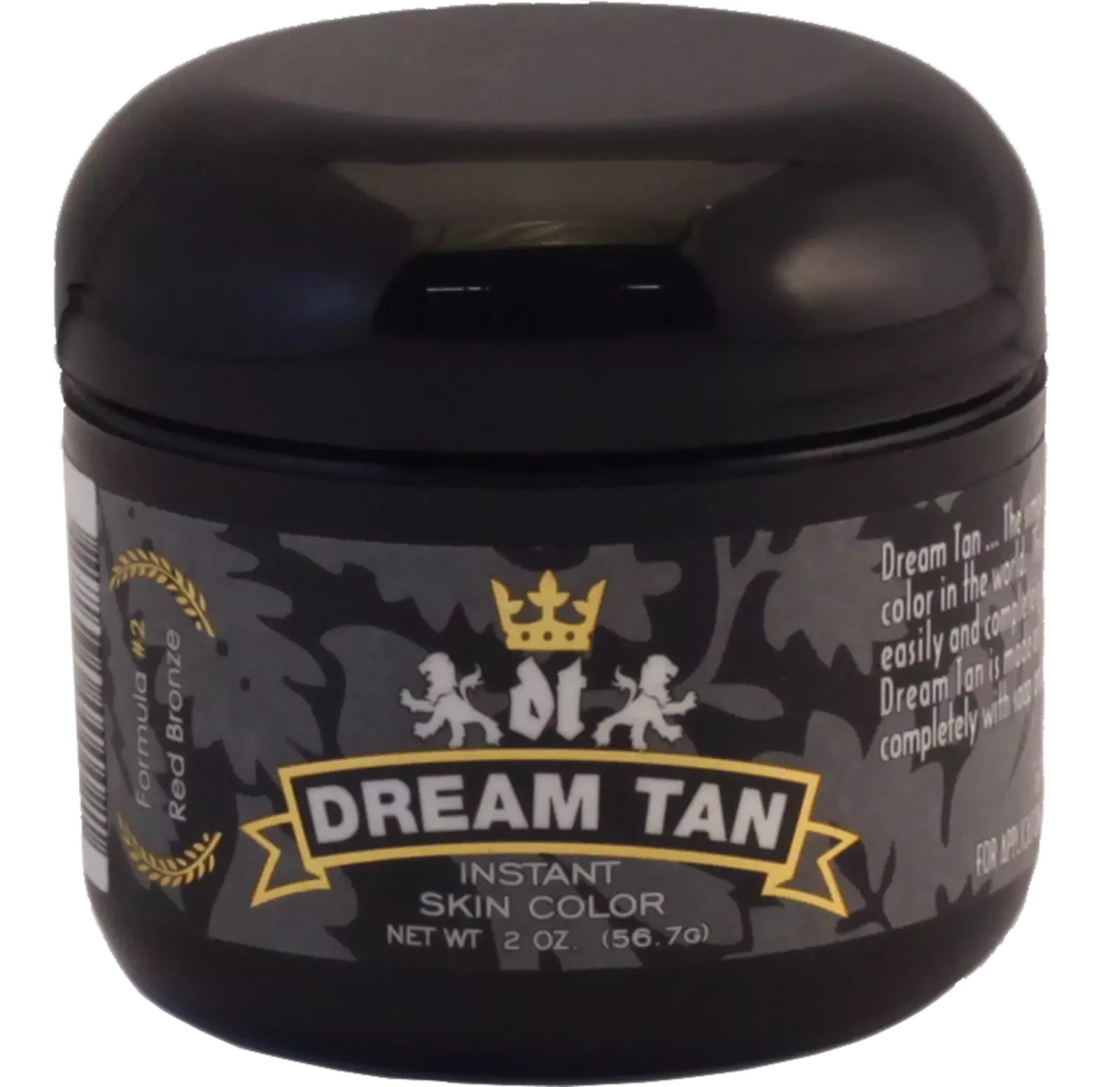 Dream Tan Instant Skin Color Formula #2 – Red Bronze 2 oz Each (Pack of 2)