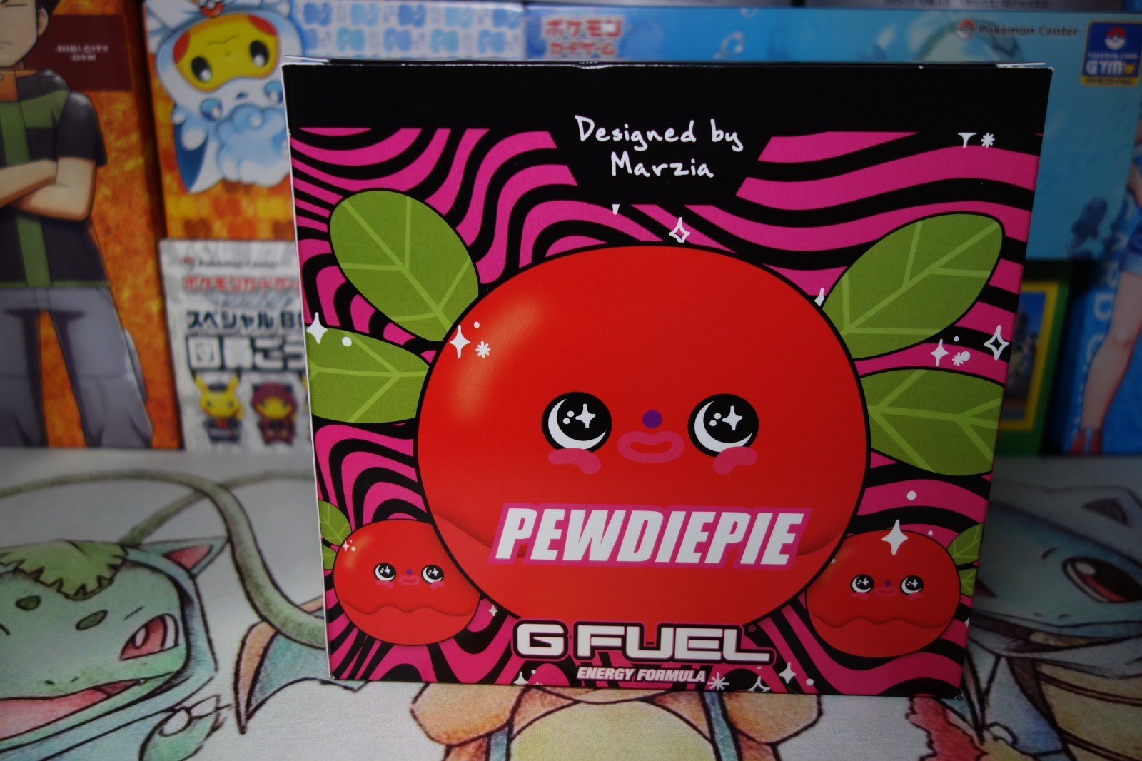 Marzia Pewdiepie Lingonberry G fuel Collector’s Box Brand New On Hand!