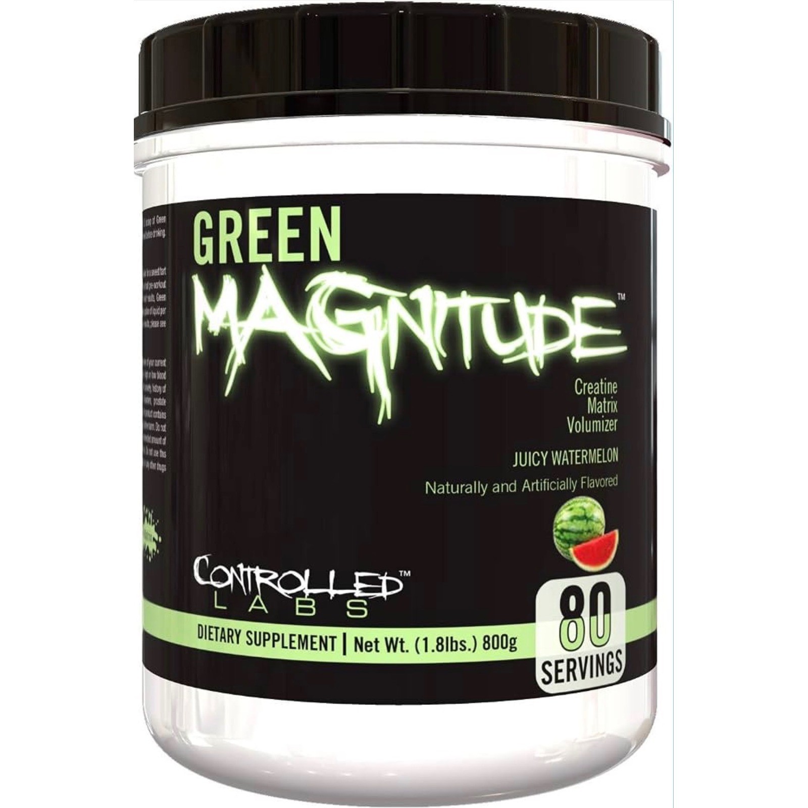 Controlled Labs Green MAGnitude Juicy Watermelon Creatine Matrix 800g 80 Serving
