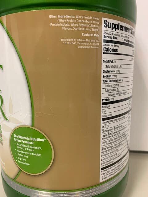 Ultimate Nutrition Protein, Whey Protein Powder