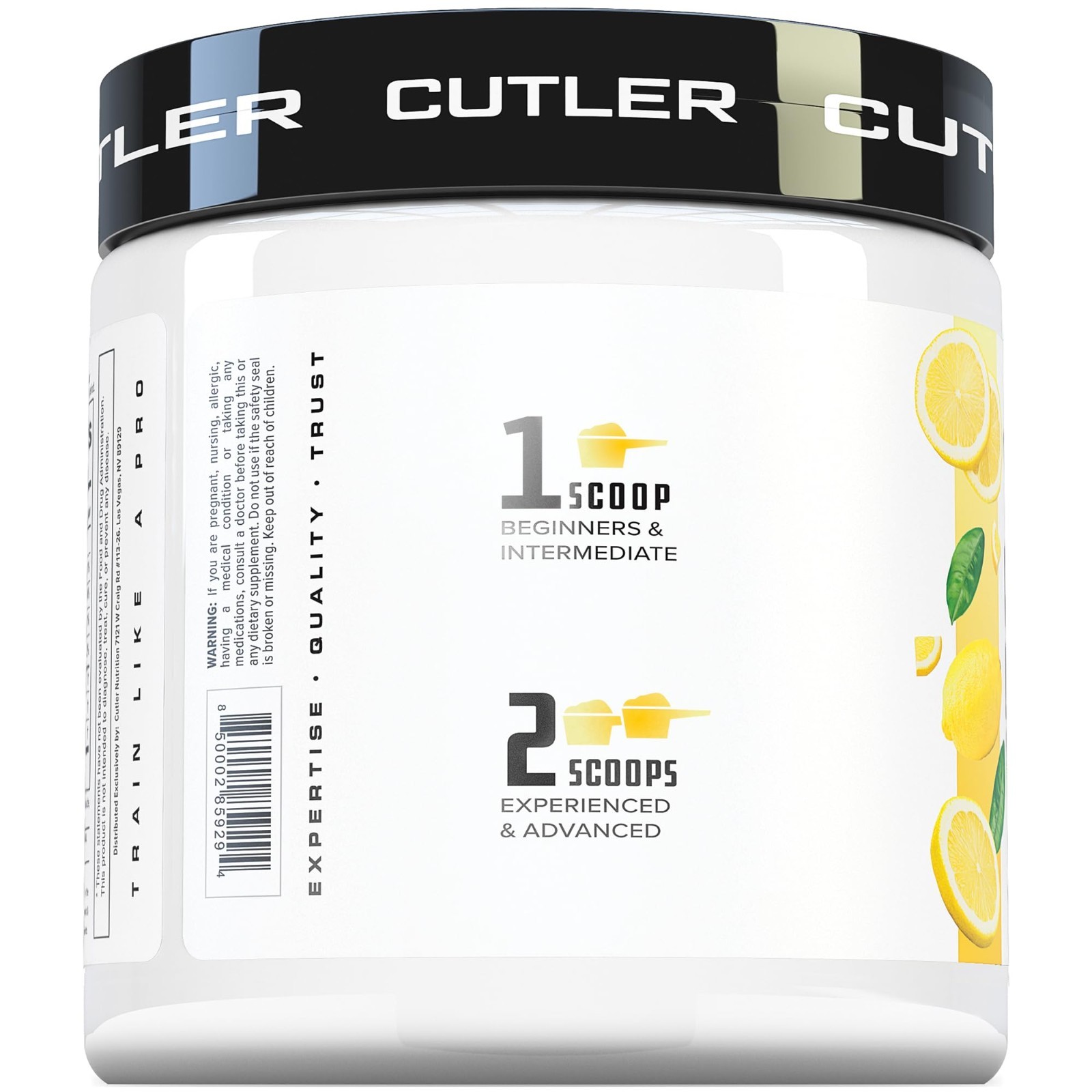 Caffeine-Free Pre-Workout Powder, Sour Lemonade | Nitric Oxide Booster, L-Citrul