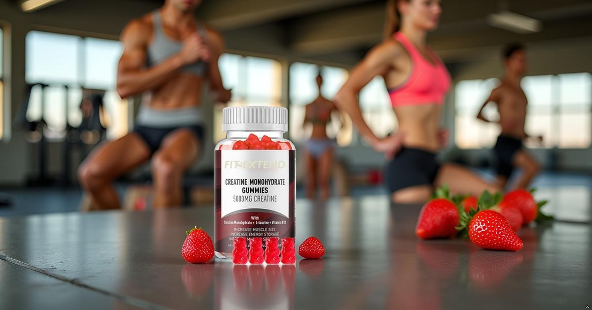 creatine gummies 5g 60 days ltaurine b12 gummies 5000mg- strawBERRY