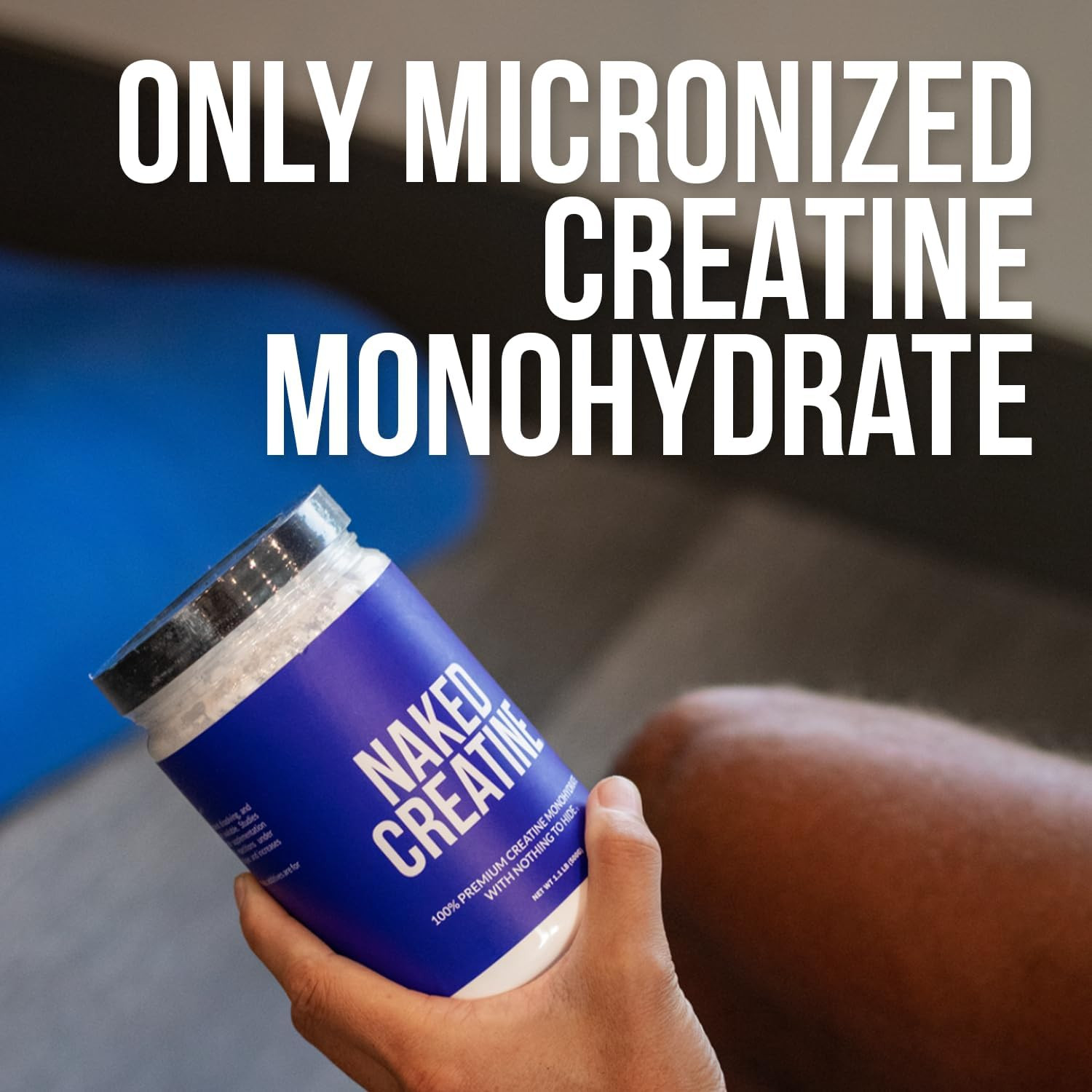 Pure Micronized Creatine Monohydrate Powder – Unflavored, 500G, 1.1Lb Bulk – …