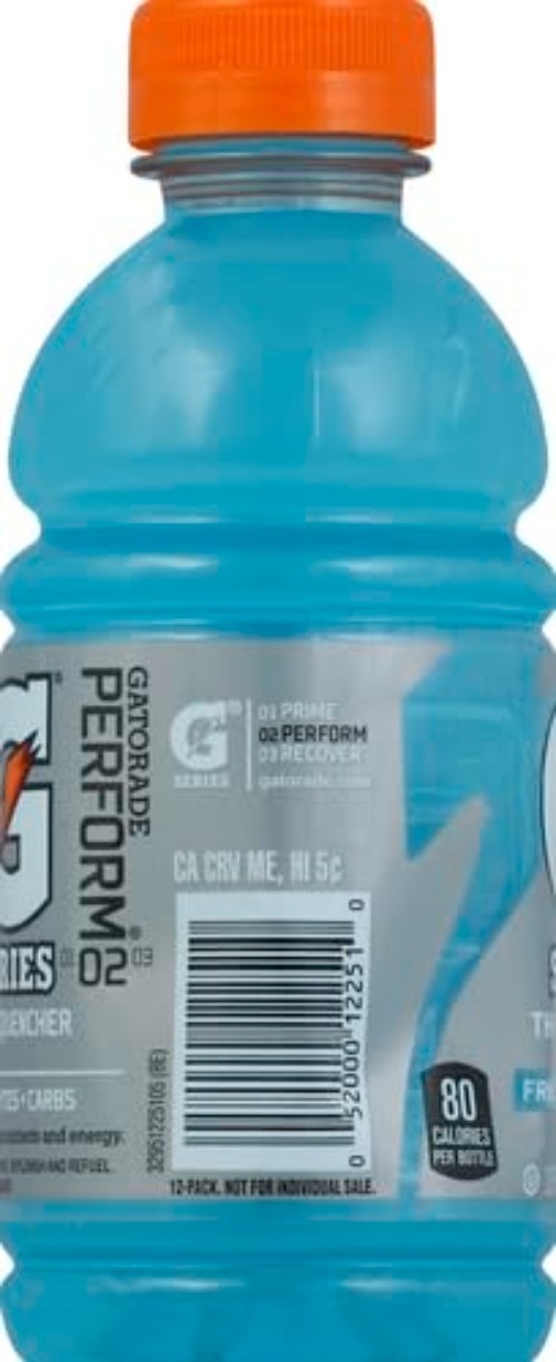 Refreshing Glacier Freeze Gatorade – 12 Bottles of 12 Fl Oz for Active Adults