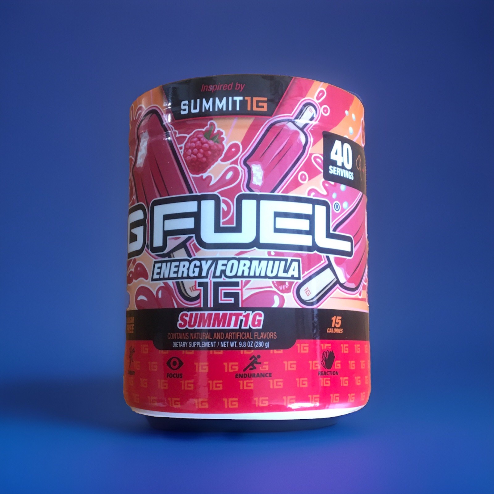 G FUEL Summit1G Raspberry Creamsicle Energy Formula – 40 Servings – Exp. 2028