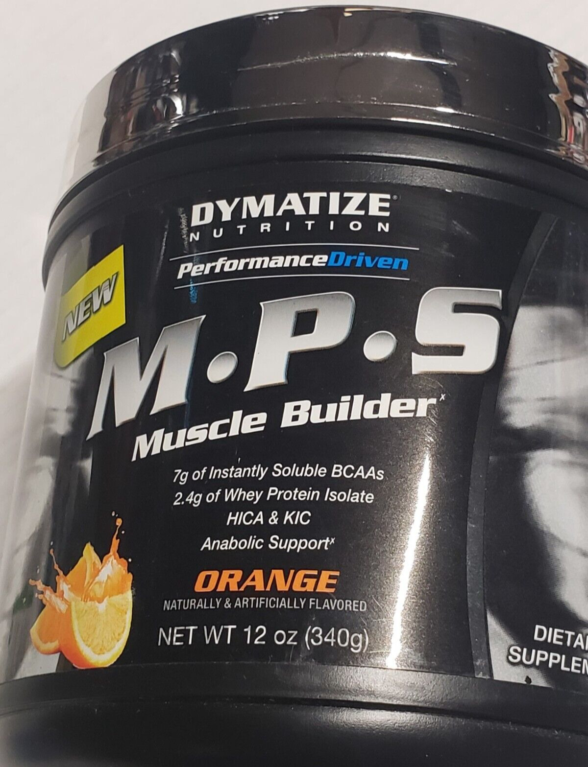 Dymatize Nutrition M.P.S Muscle Builder – Orange – 12 oz – 20 Servs – Exp 4/2025