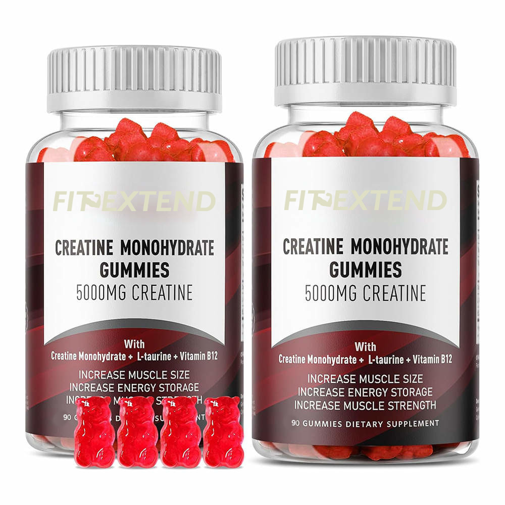 creatine gummies 5g 60 days ltaurine b12 gummies 5000mg- strawBERRY