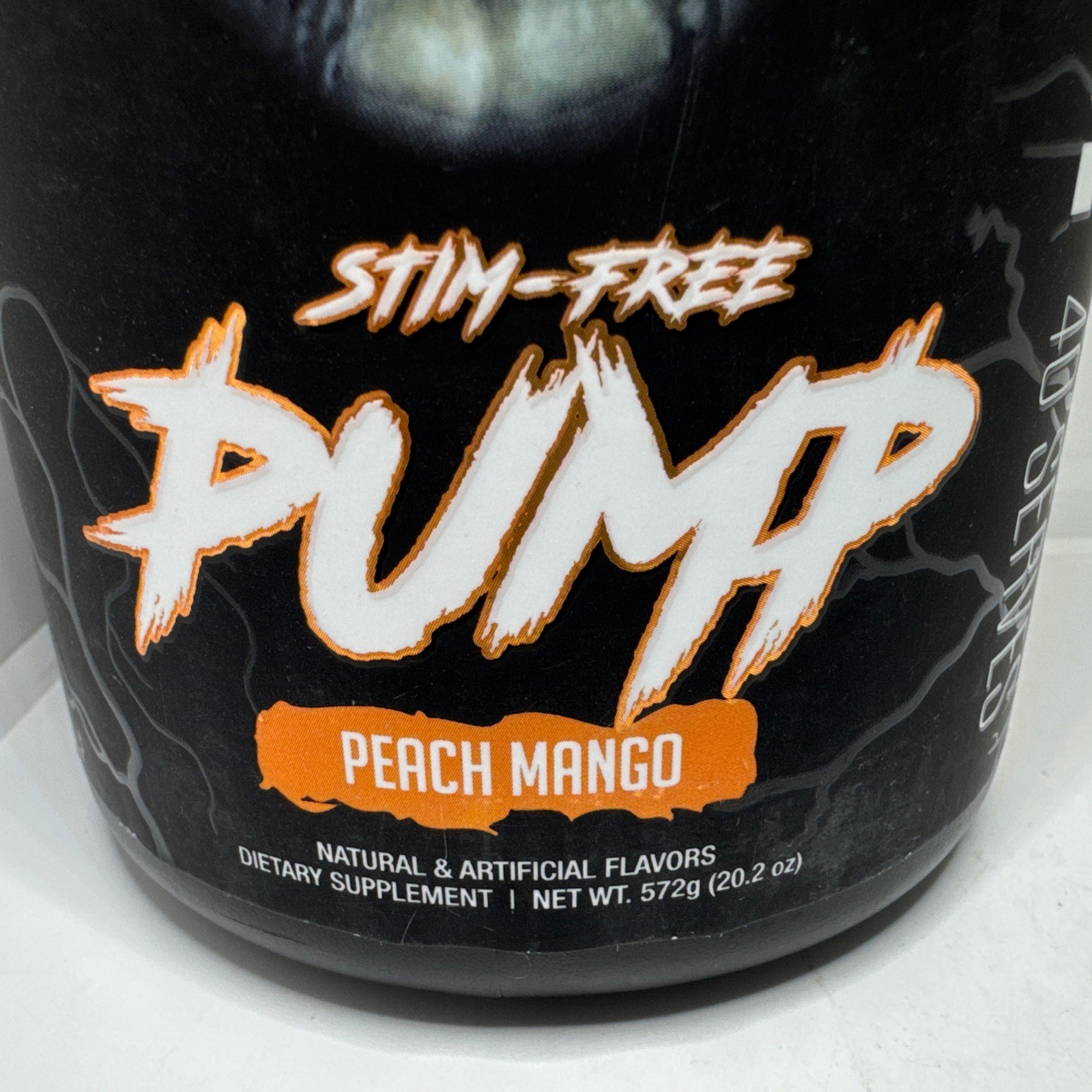 Stim-Free Pump Pre-Workout 572 g Peach Mango Exp 05/2028-Brand New-US Seller