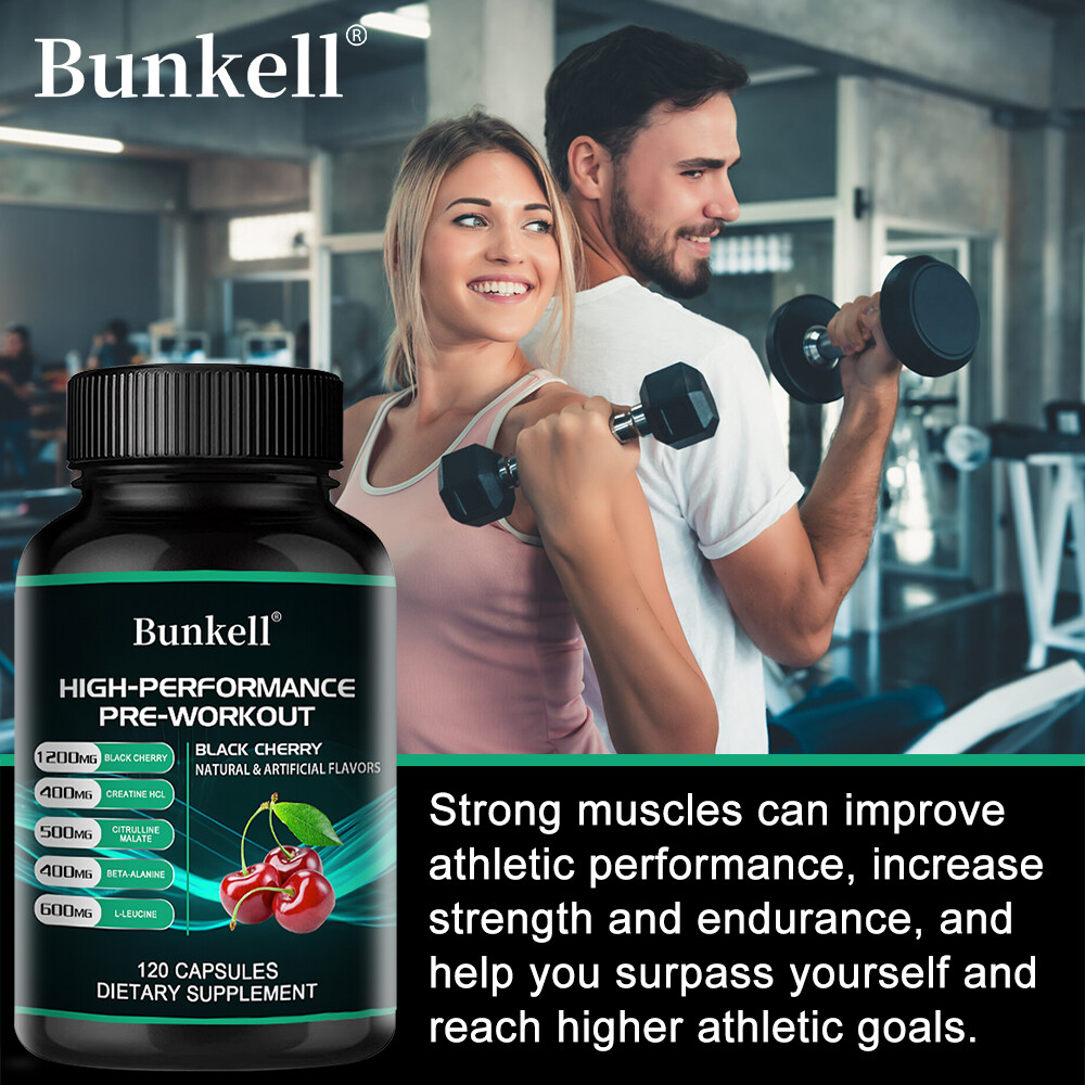 Pre Workout Pump Energy Focus Endurance Supplements Pre-Workout Vitamin