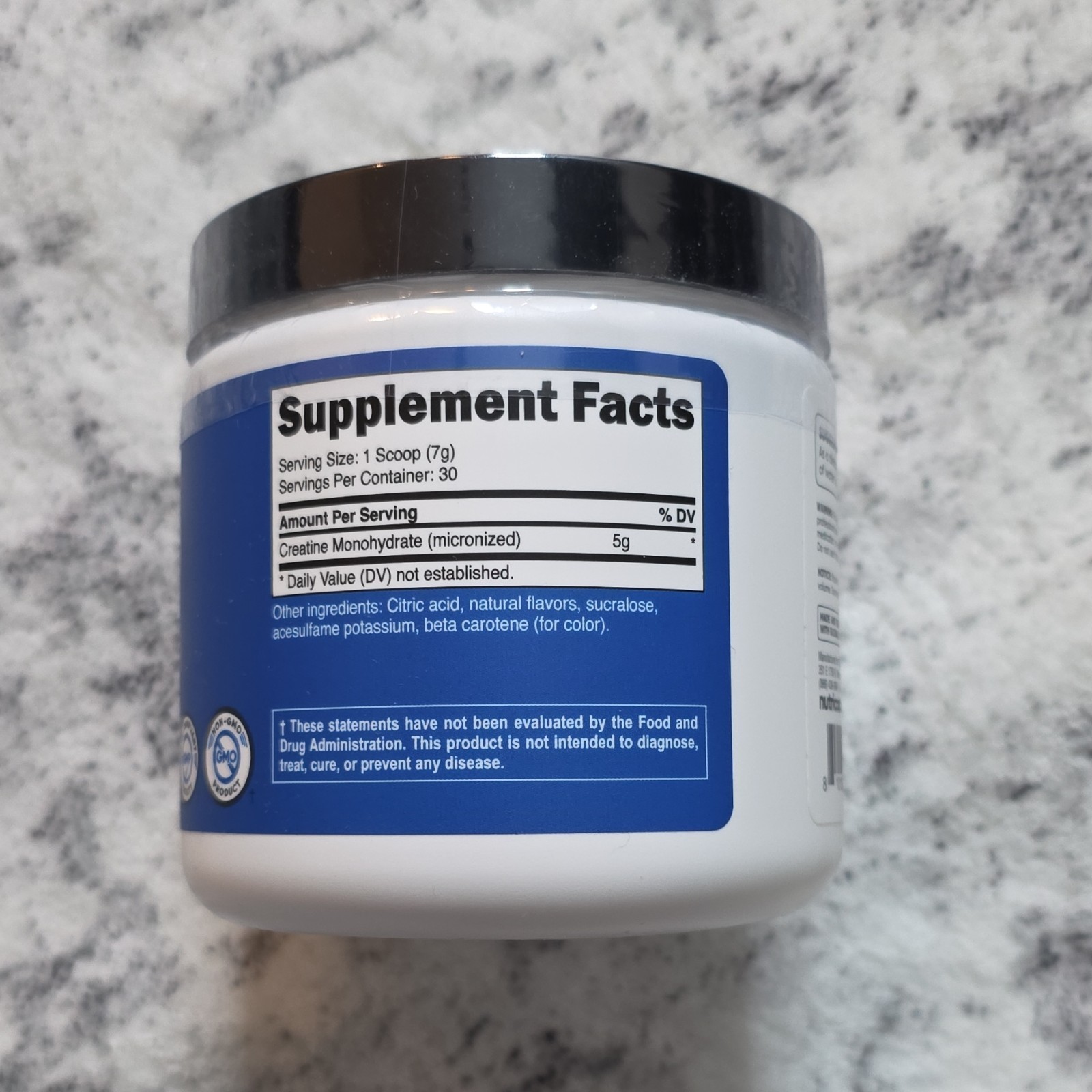 Nutricost Creatine Monohydrate Powder Frozen Lemonade 207g