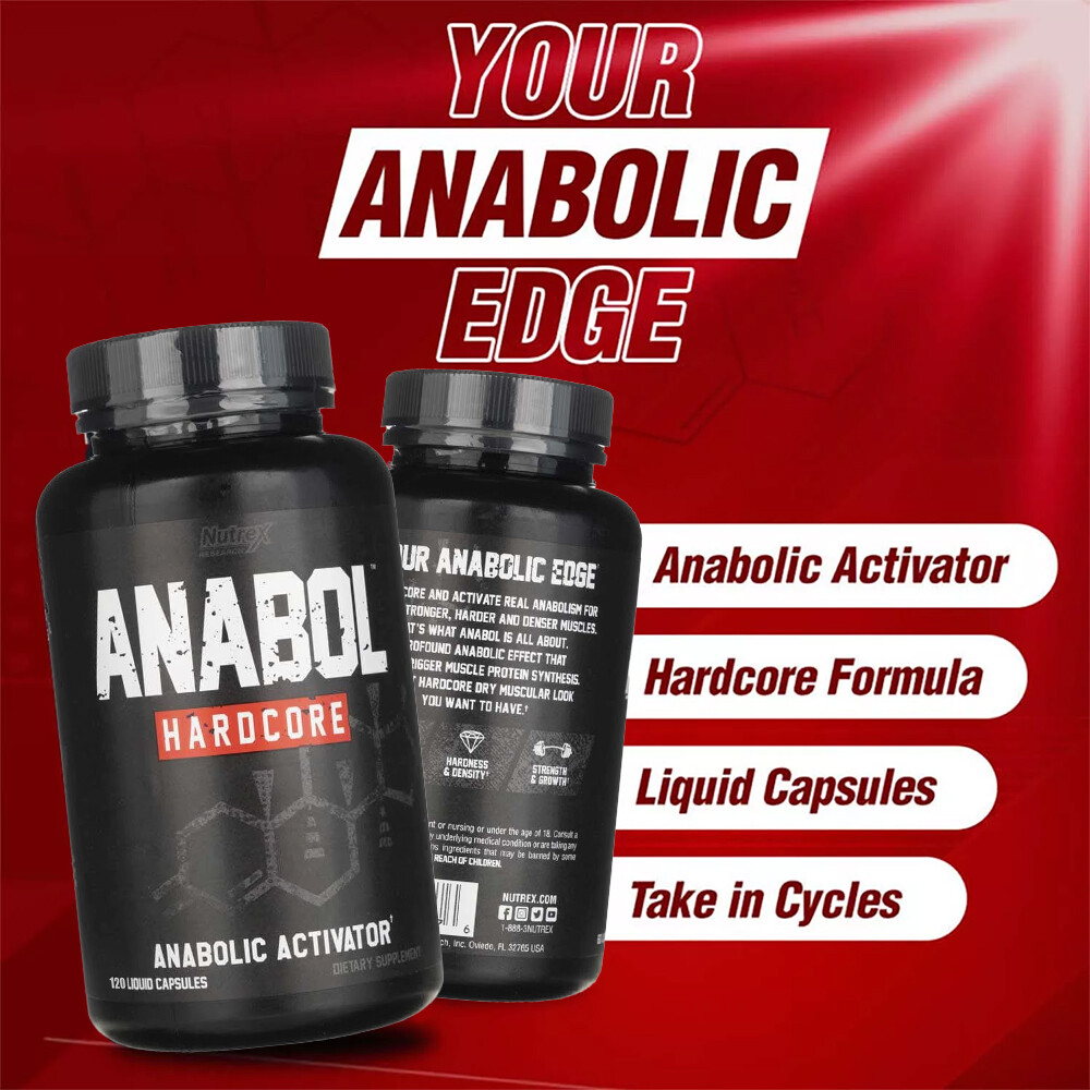 Anabolic Activator Capsules – Boost Energy and Strength, Reduce Fatigue