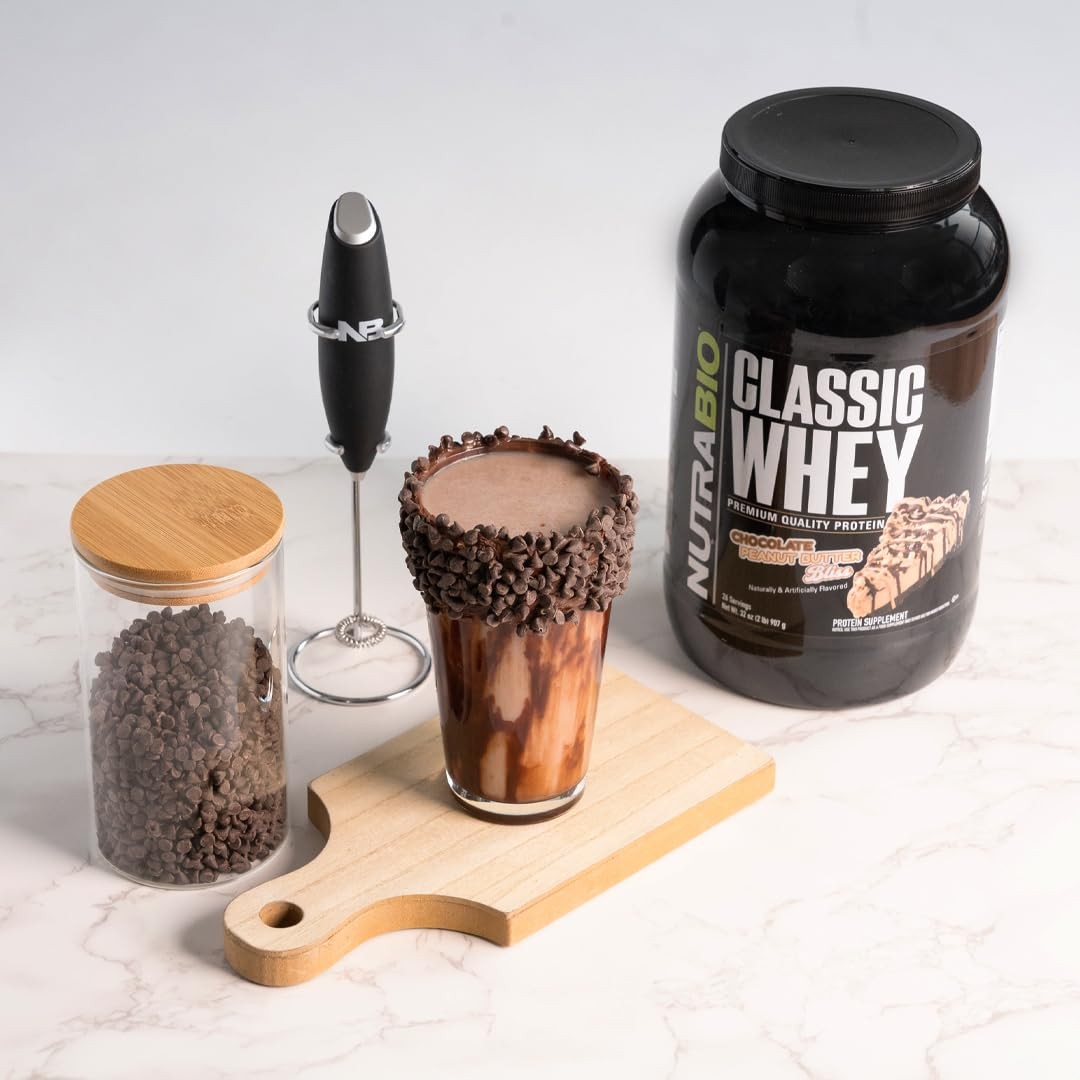 Nutrabio Classic Whey Protein Powder- Full-Spectrum Amino – No Fillers