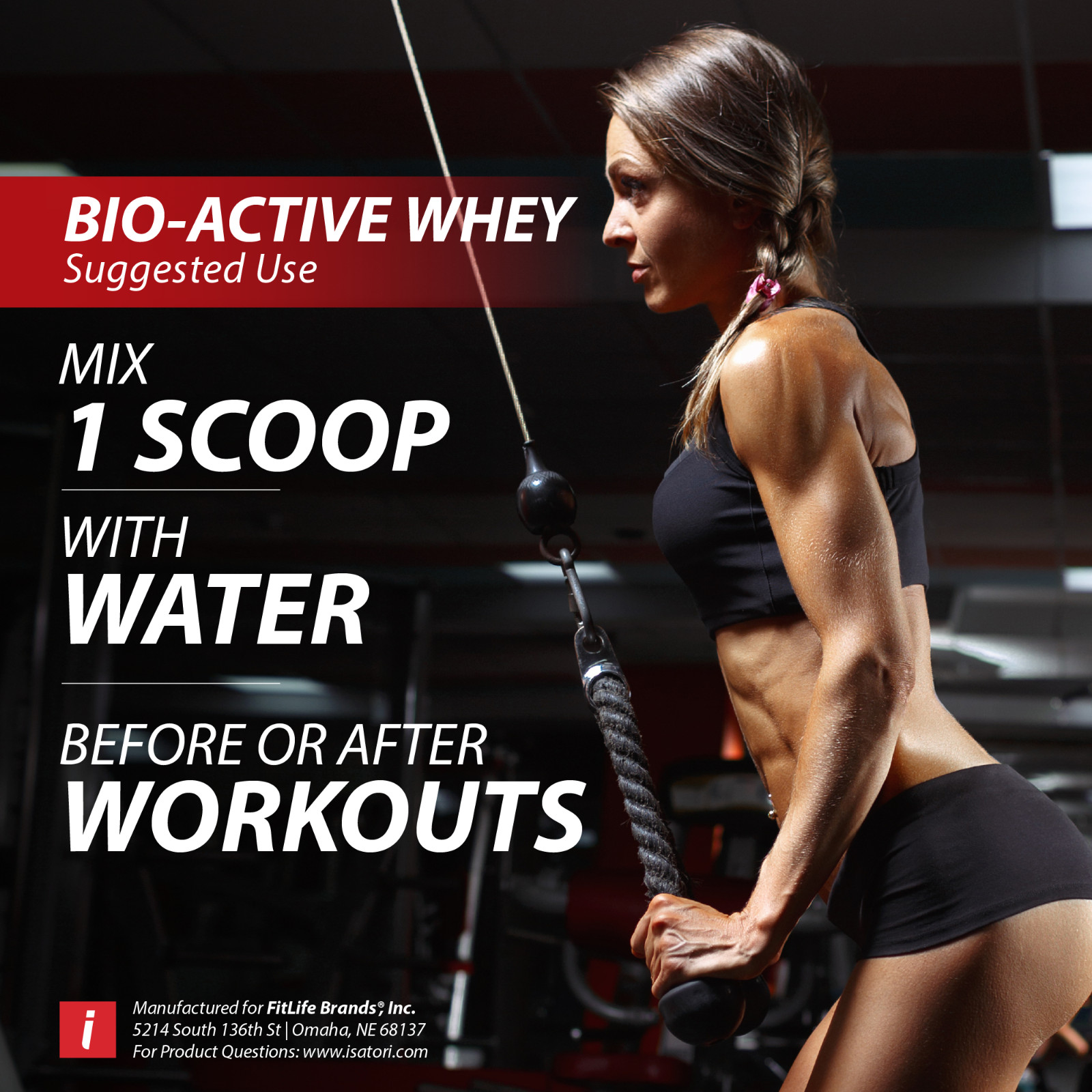 100% BIO-ACTIVE WHEY PROTEIN for Strength-Muscle-Recovery – Choc / 26 Servings
