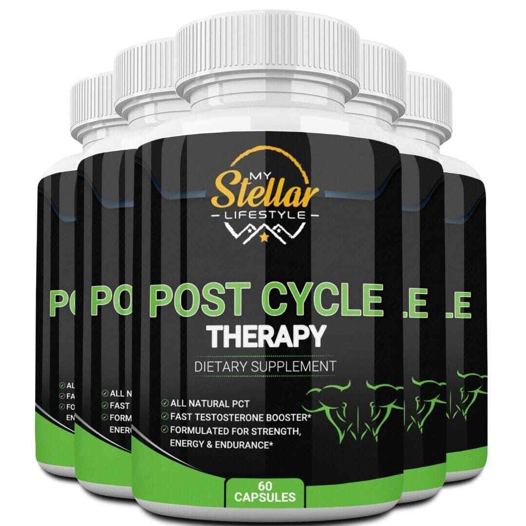 5 Bottles Post Cycle Therapy by My Stellar Lifestyle – 60 Capsules x5