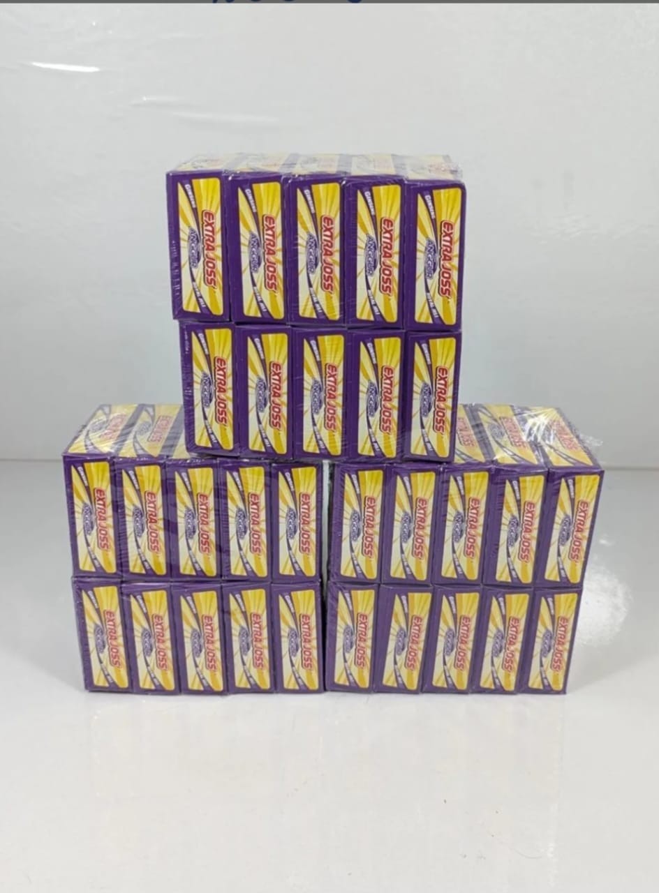 EXTRA JOSS Active Energy Drink Powder 30 Boxes 180 Sachets Halal SugarFree Boost