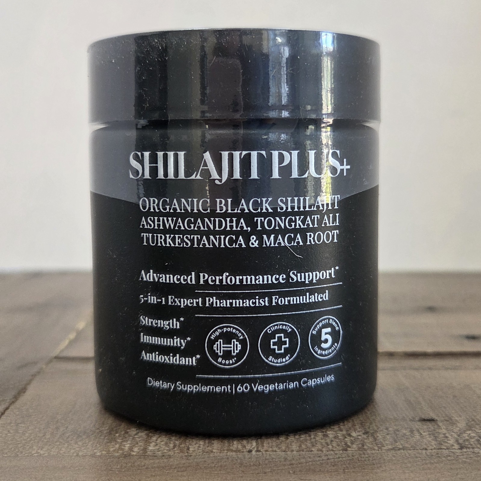 TWO PACK Highest Potency Black Shilajit for Men – Natural Test Booster