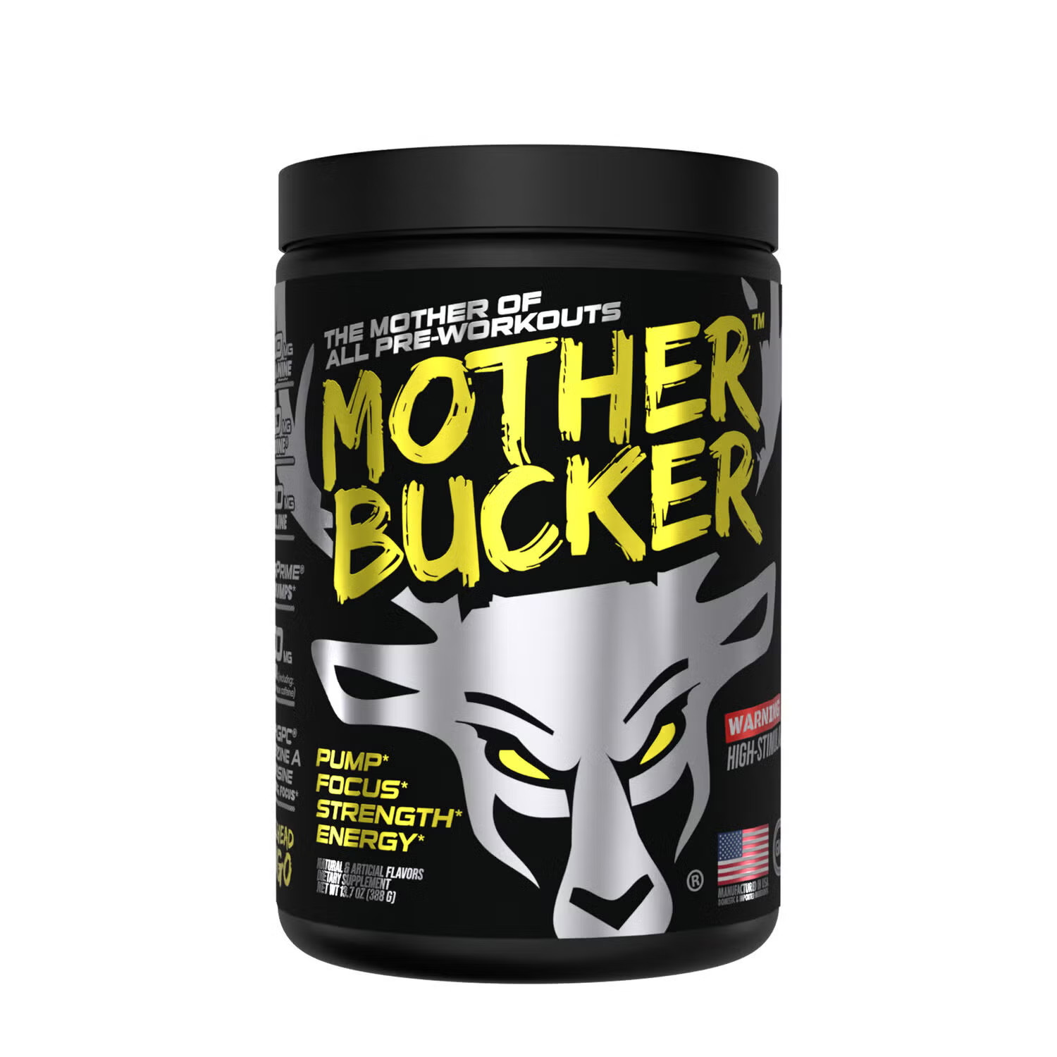 Bucked Up Mother Bucker Musclehead Mango Pre Workout Energy Expire 2027