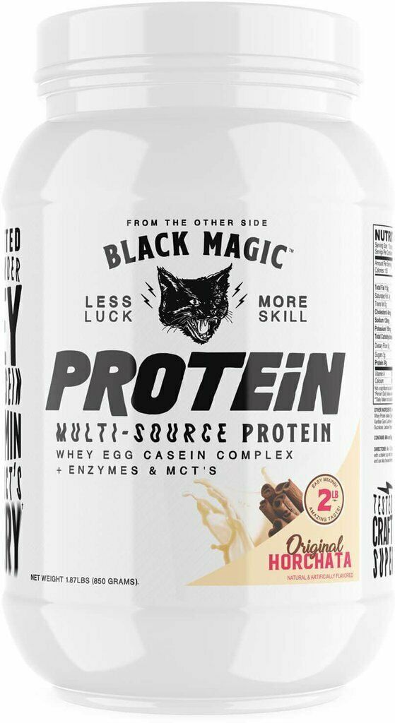 Black Magic Supply Multi-Source Whey Protein Complex 25 Servings 11 Flavors New