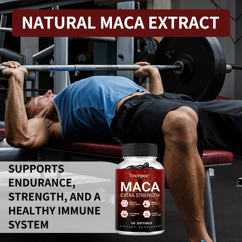 Extra Strength Maca Supplement for Men, With Ashwagandha, Ginseng, Tribulus