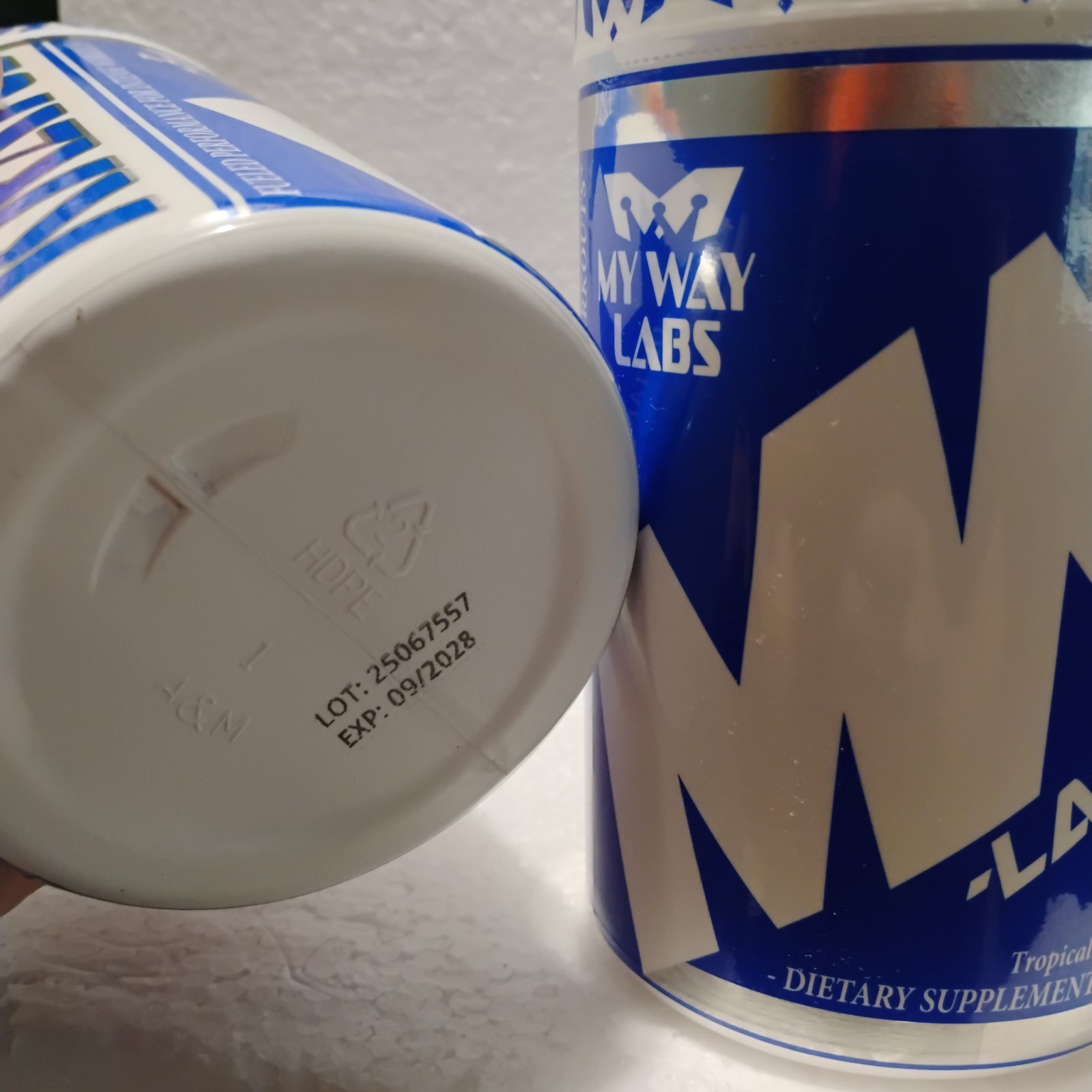 My Way Labs Kratus Pre-workout Powder 2 Jars 13 Oz Each Creatine Bcaa B12 Stack