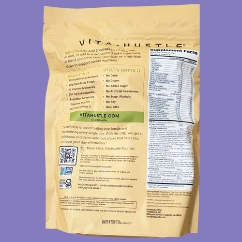 Vita Hustle VANILLA 1.35 LBS Retail 49.99