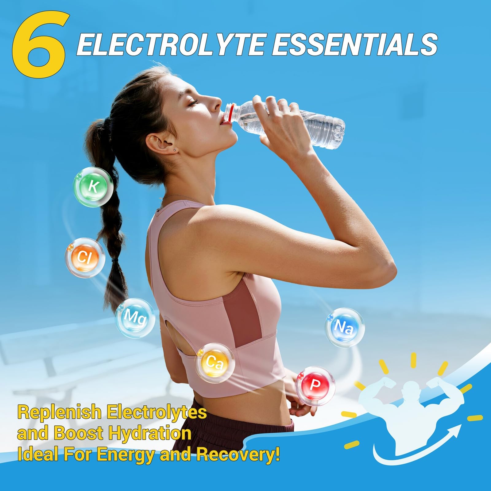 Electrolytes Powder Packets – Sugar Free Electrolyte 0.13 Ounce (Pack of 30)