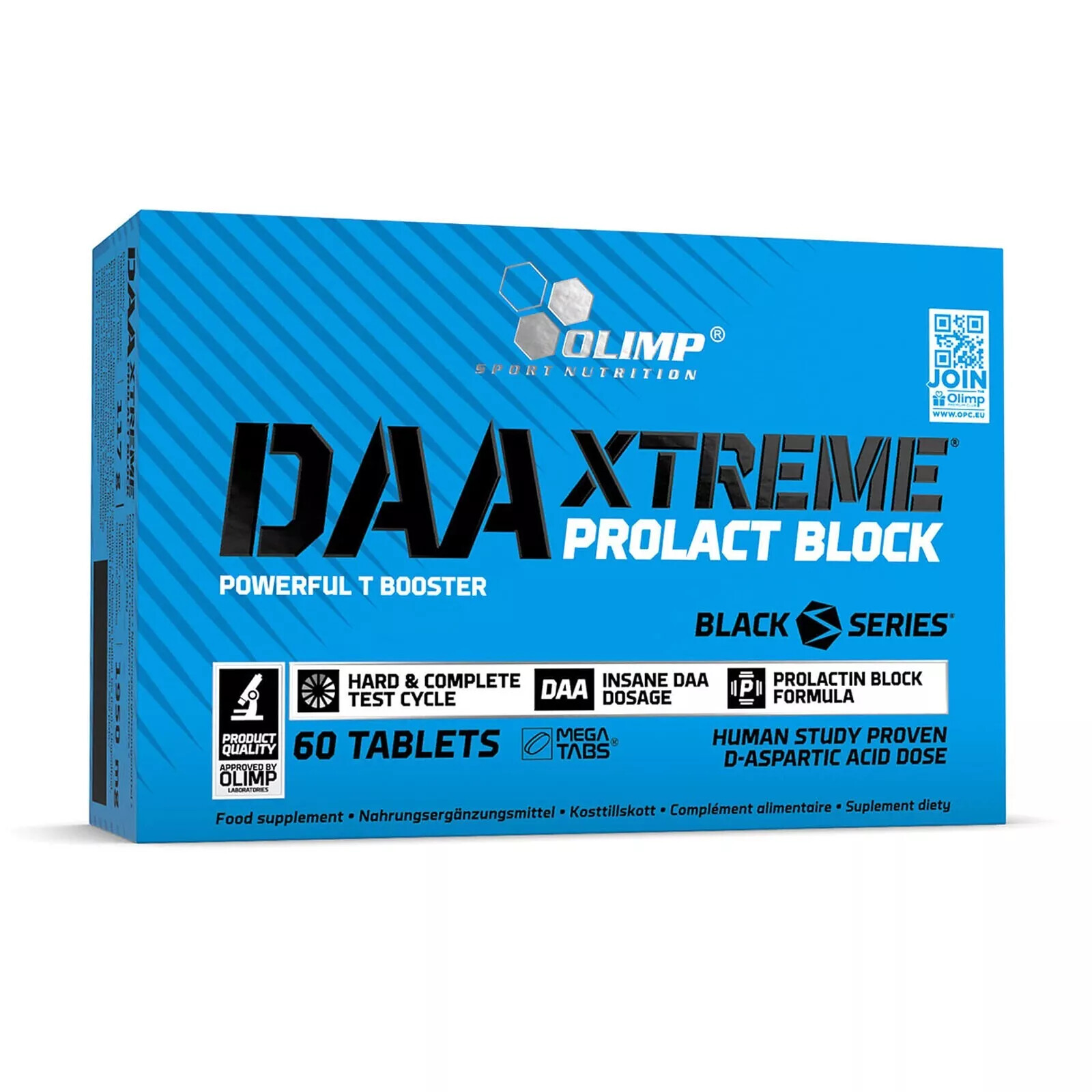 DAA EXTREME – OLIMP – Prolactin Blocker Testosterone Booster D-Aspartic Acid