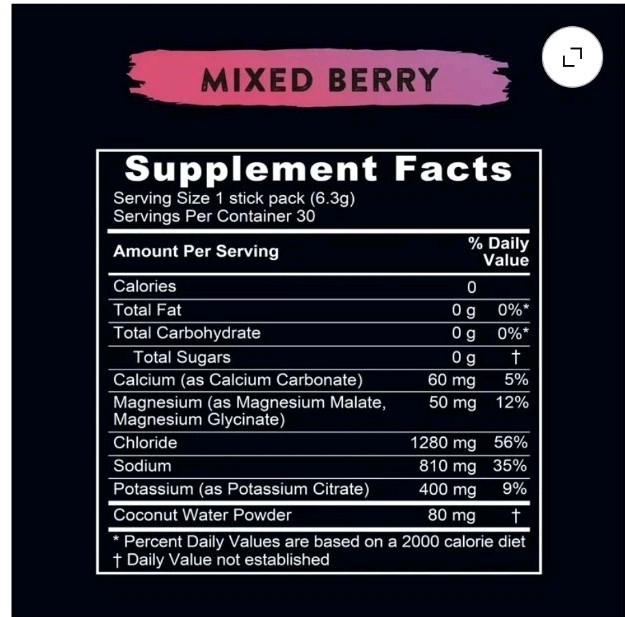 Re-Lyte Hydration Electrolyte Mix (Mixed Berry) 30 Stick Pack