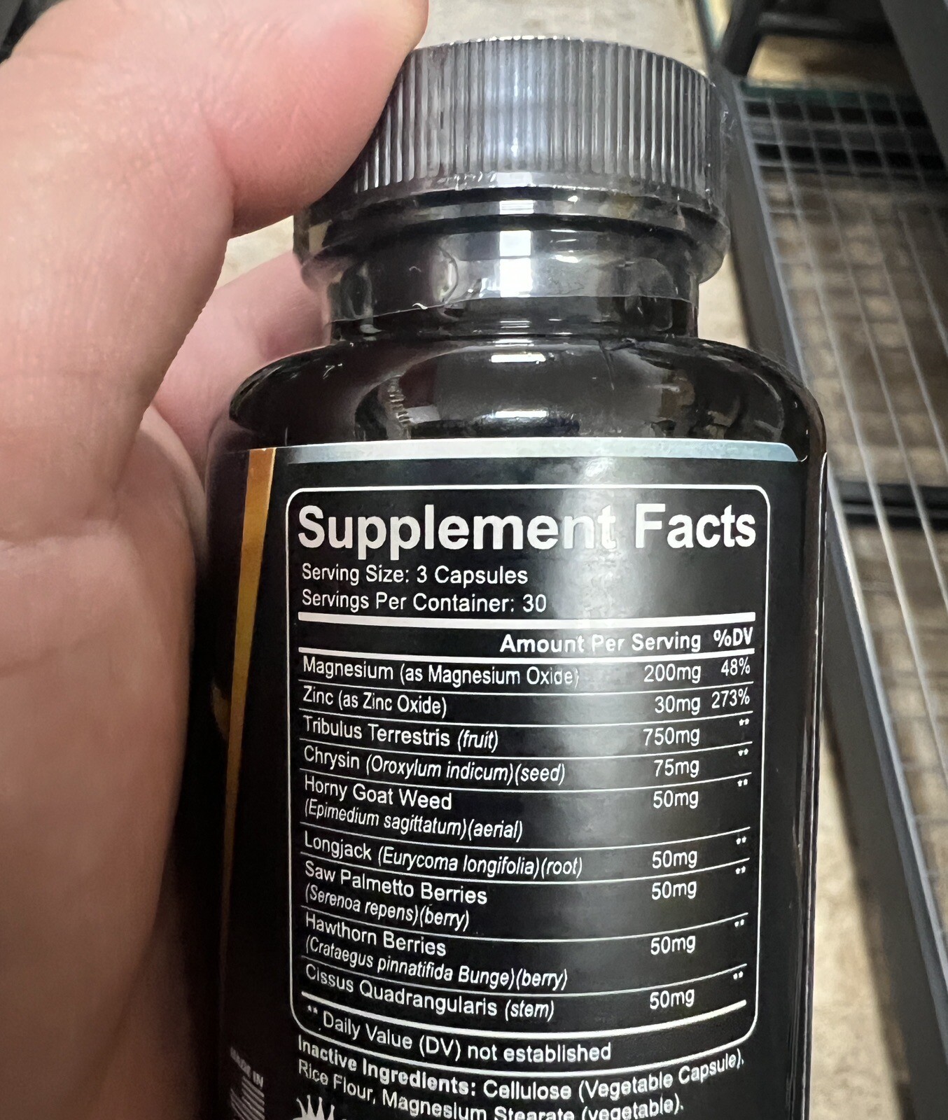 testosterone Booster, Natural Test Booster, Lean Mass, Burn Fat, Blood Flow,