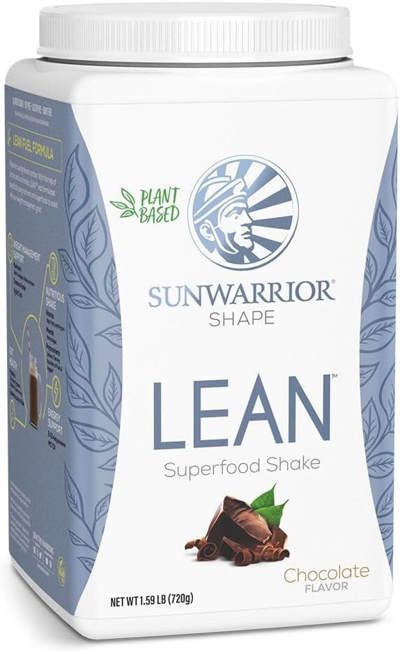 Sunwarrior Vegan Protein Superfood Shake Meal Replacement Organic, 1.59 lb