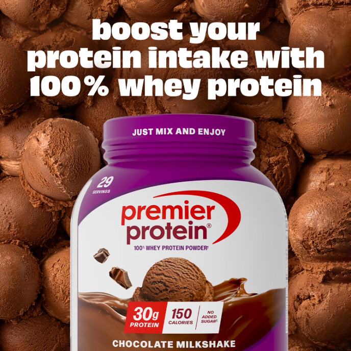 Premier Protein 100% Whey Protein Powder Chocolate 30g Protein 29 Servings