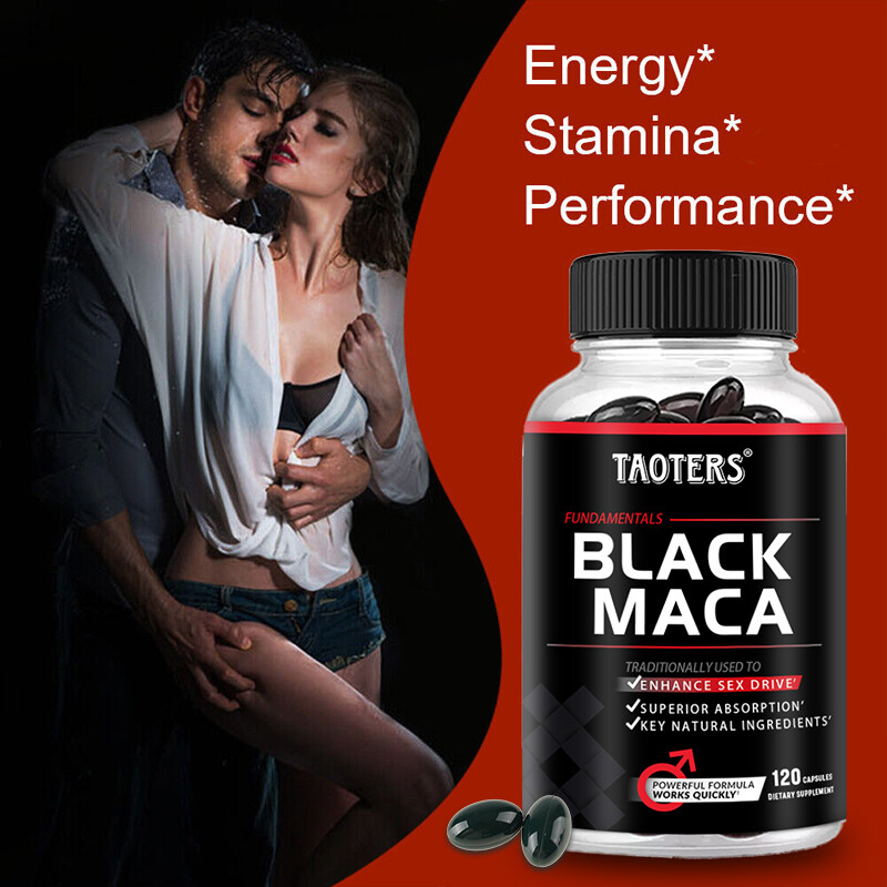 Black Maca Natural Ingredient Enhances Male Vitality, Increases Energy
